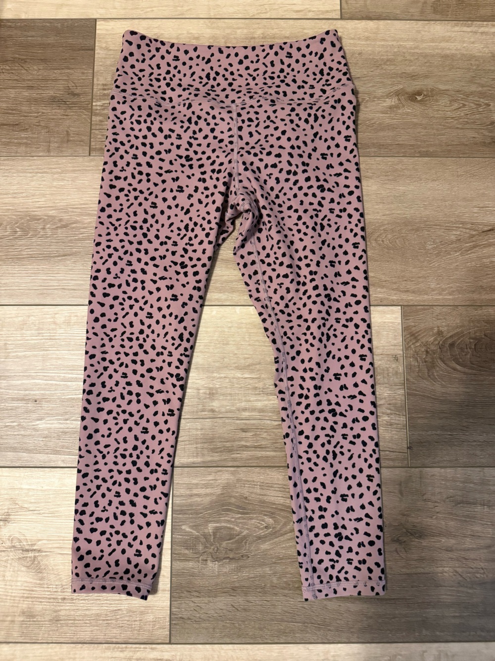 ZYIA Pink Leopard Print Leggings